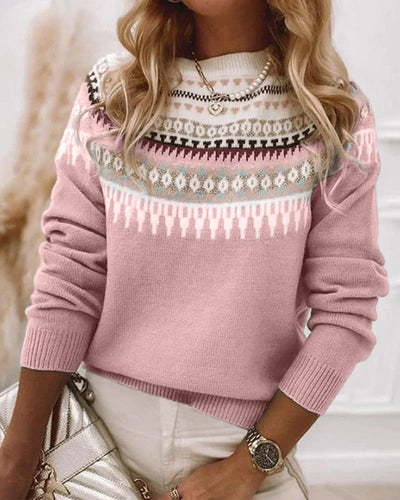 Haldora | Myk og Mønstret Genser