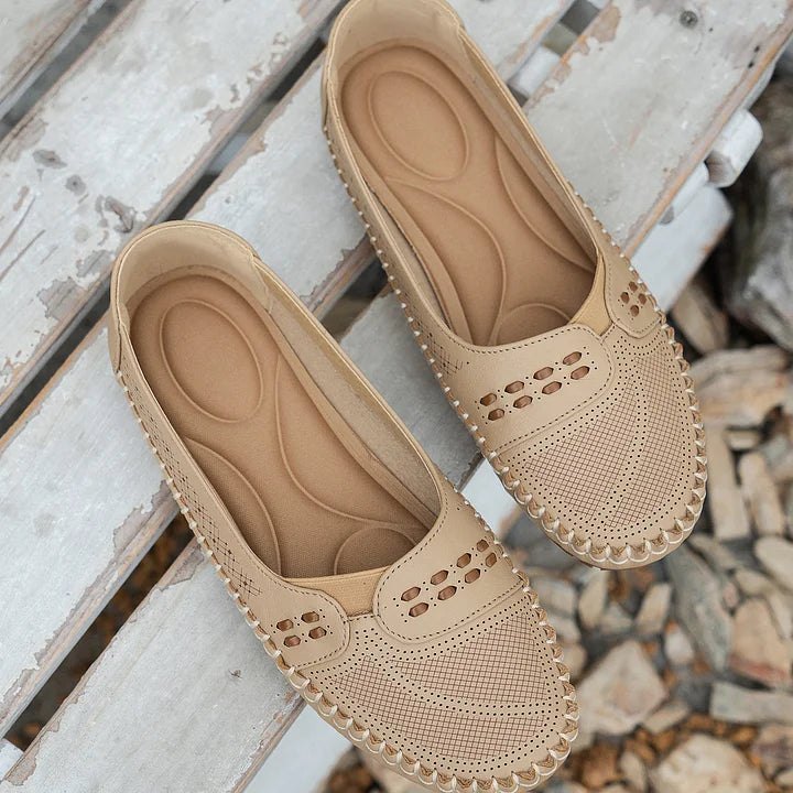 Elin | Ortopediske Loafers i Vintage Stil