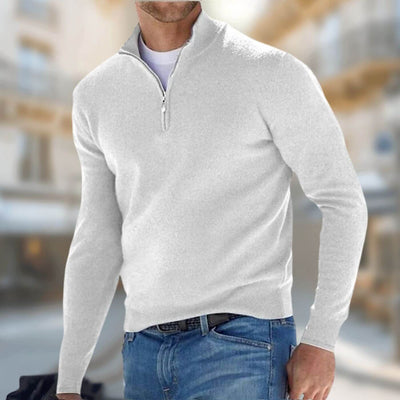 Theo™ - Komfortabel Genser med Kvart Glidelås